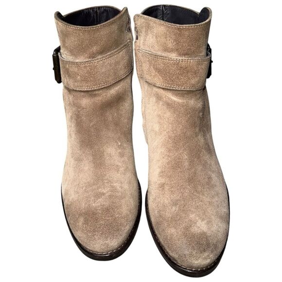 |EUC| PAUL GREEN Suede Buckle Ankle Booties - Picture 4 of 6